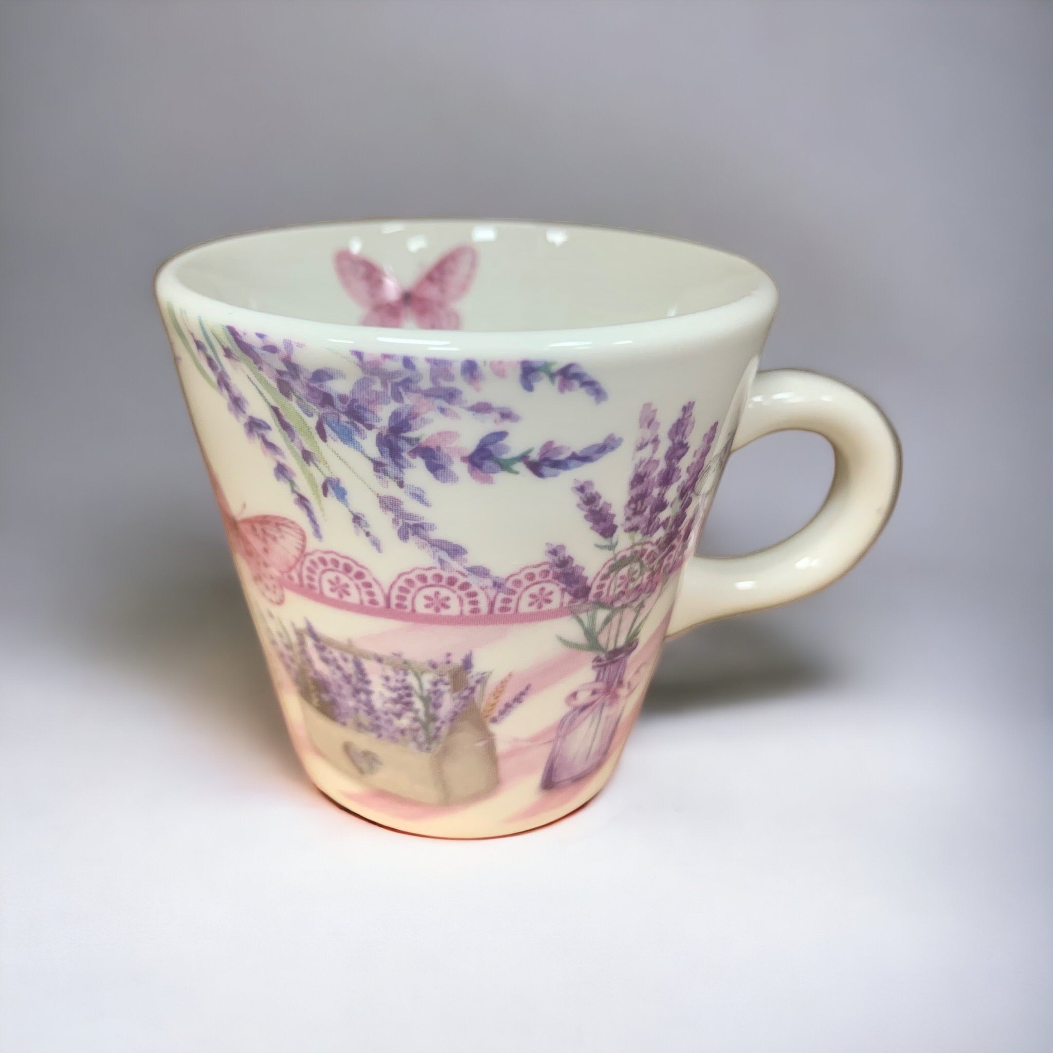 Tazzina da caffè decoro Lavanda