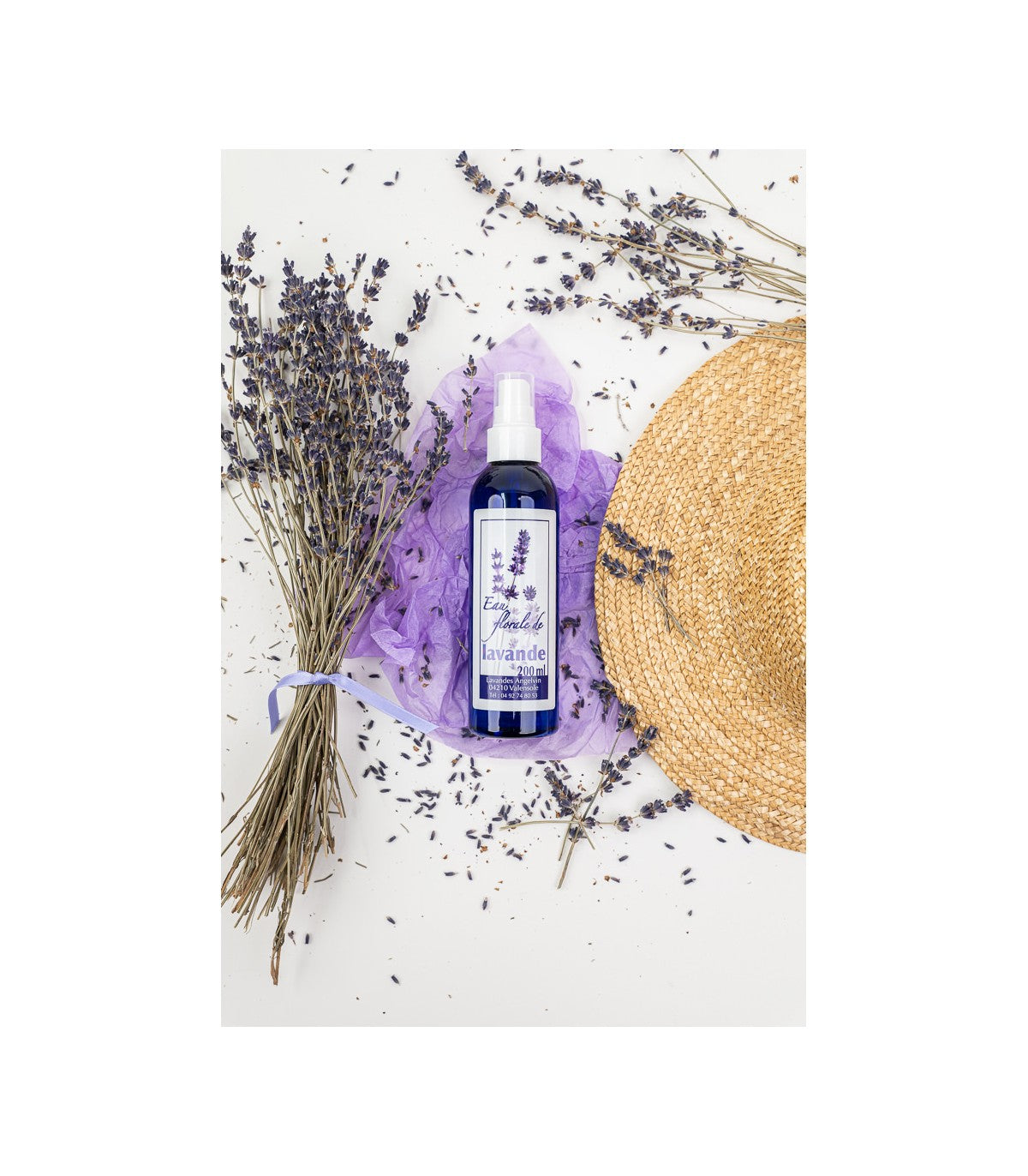 Acqua floreale (idrolato) di Lavanda Angelvin 200 ml vapo