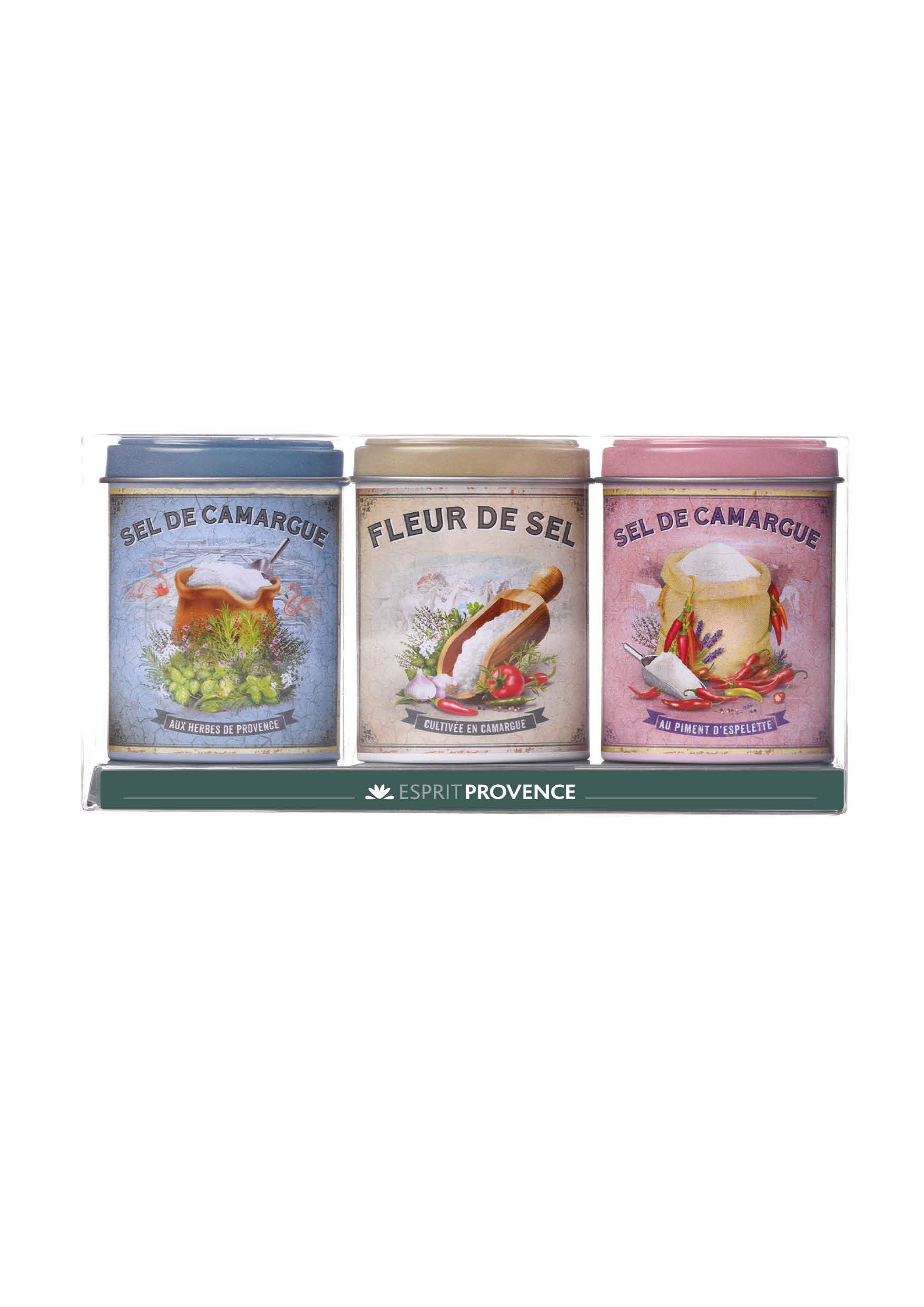 Confezione di sale della Camargue, come in provenza