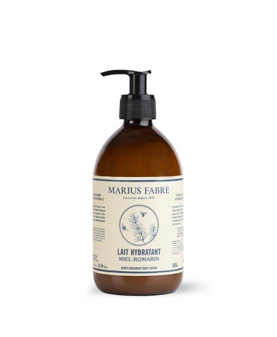 Latte idratante per il corpo al profumo di miele e rosmarino 500 ml