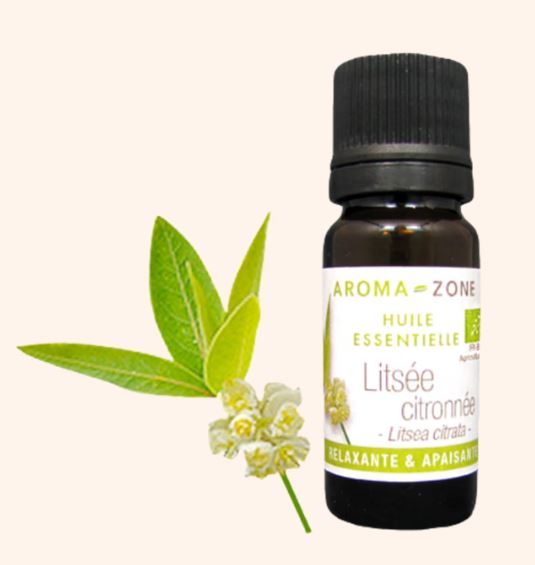 Olio essenziale di Litsea Citrata Bio 10 ml