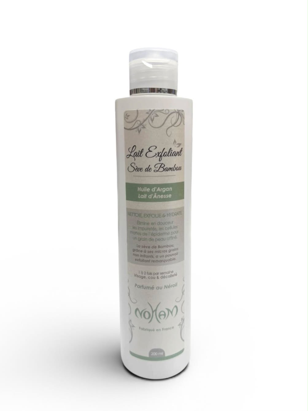 Scrub viso, collo, decoltè al latte d&
