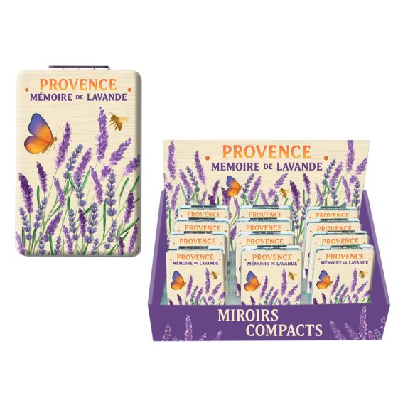 Specchietto compatto Lavande Aquerelle Enesco