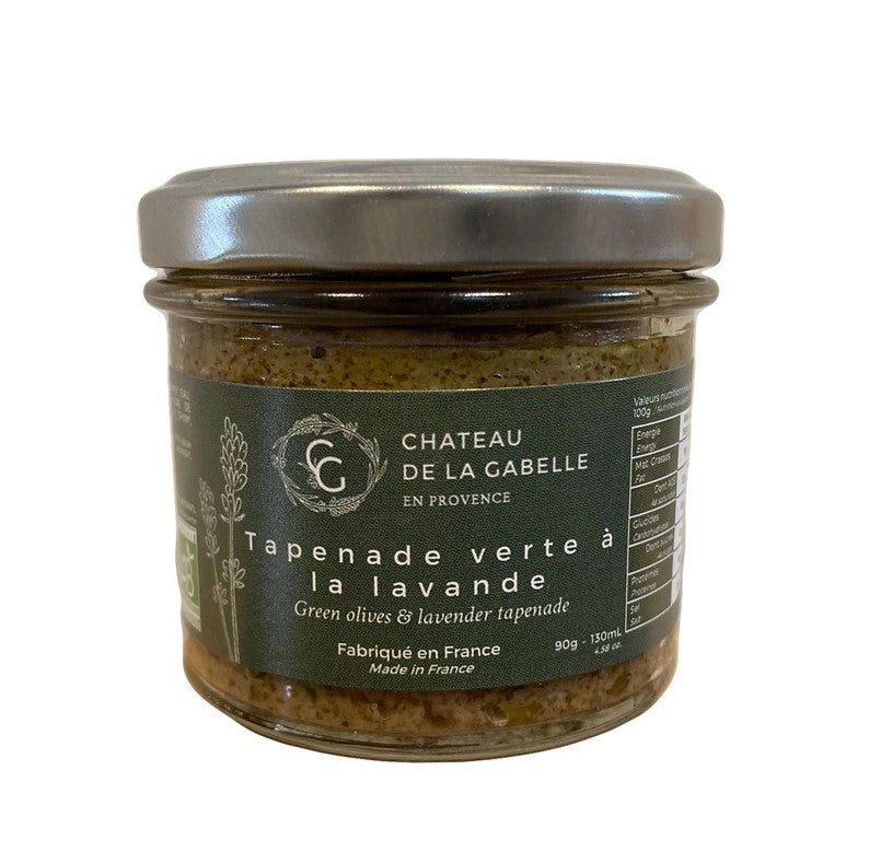 Tapenade verde e Lavanda Bio Chateau de La Gabelle