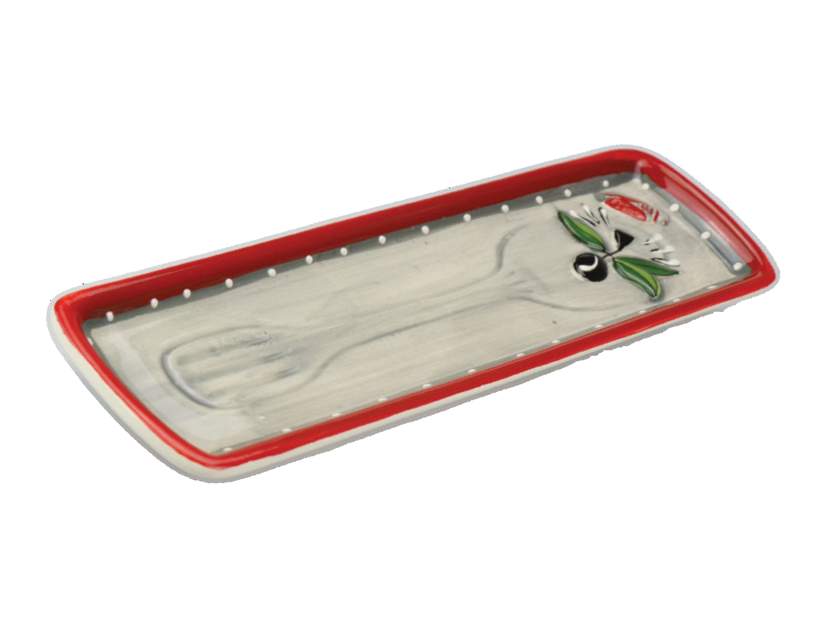 Appoggia mestolo Olive Gris
