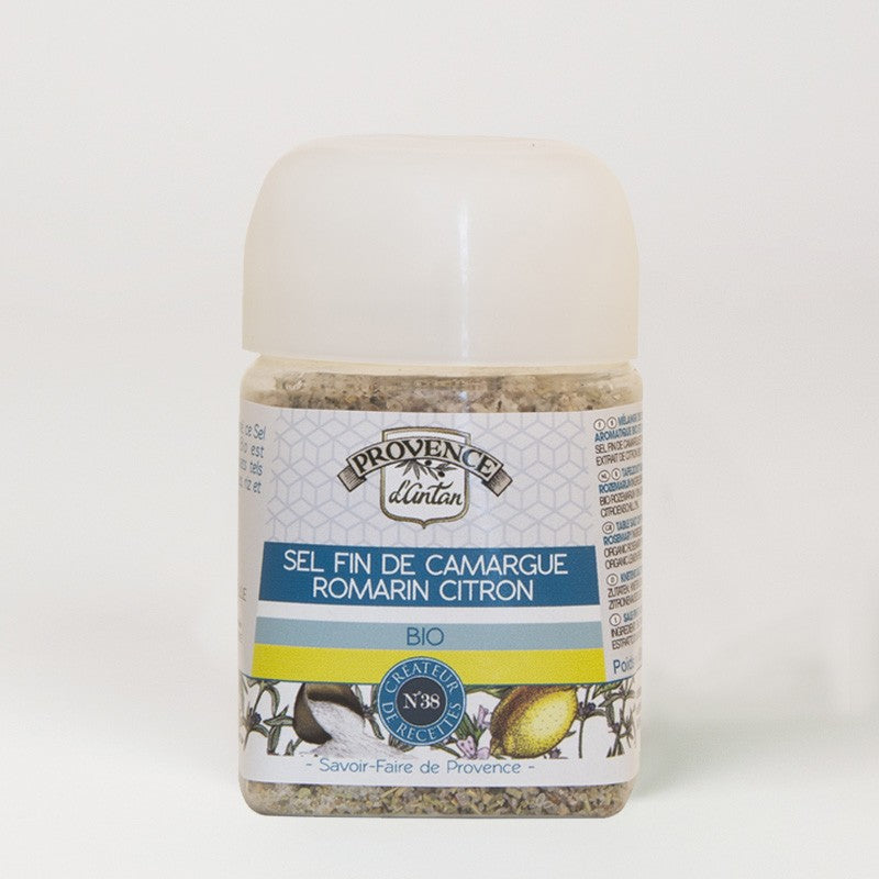 Fine Camargue salt with Rosemary and Lemon