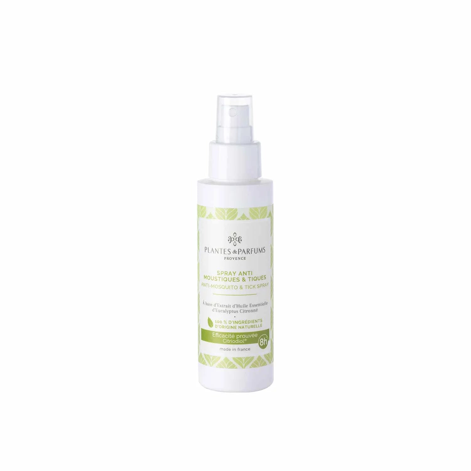 Spay anti zanzare e zecche agli oli essenziali Plantes&Parfums
