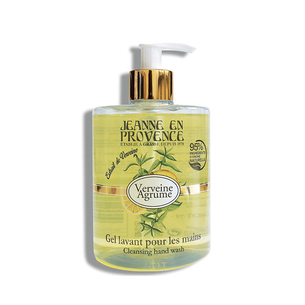 Gel lavamani al verbena e agrumi con olio d&