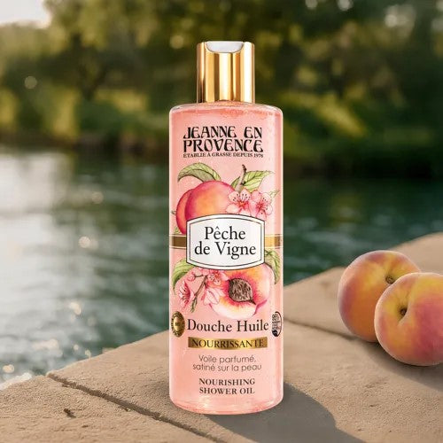 Olio doccia alla Pesca di Vigna Jeanne en Provence