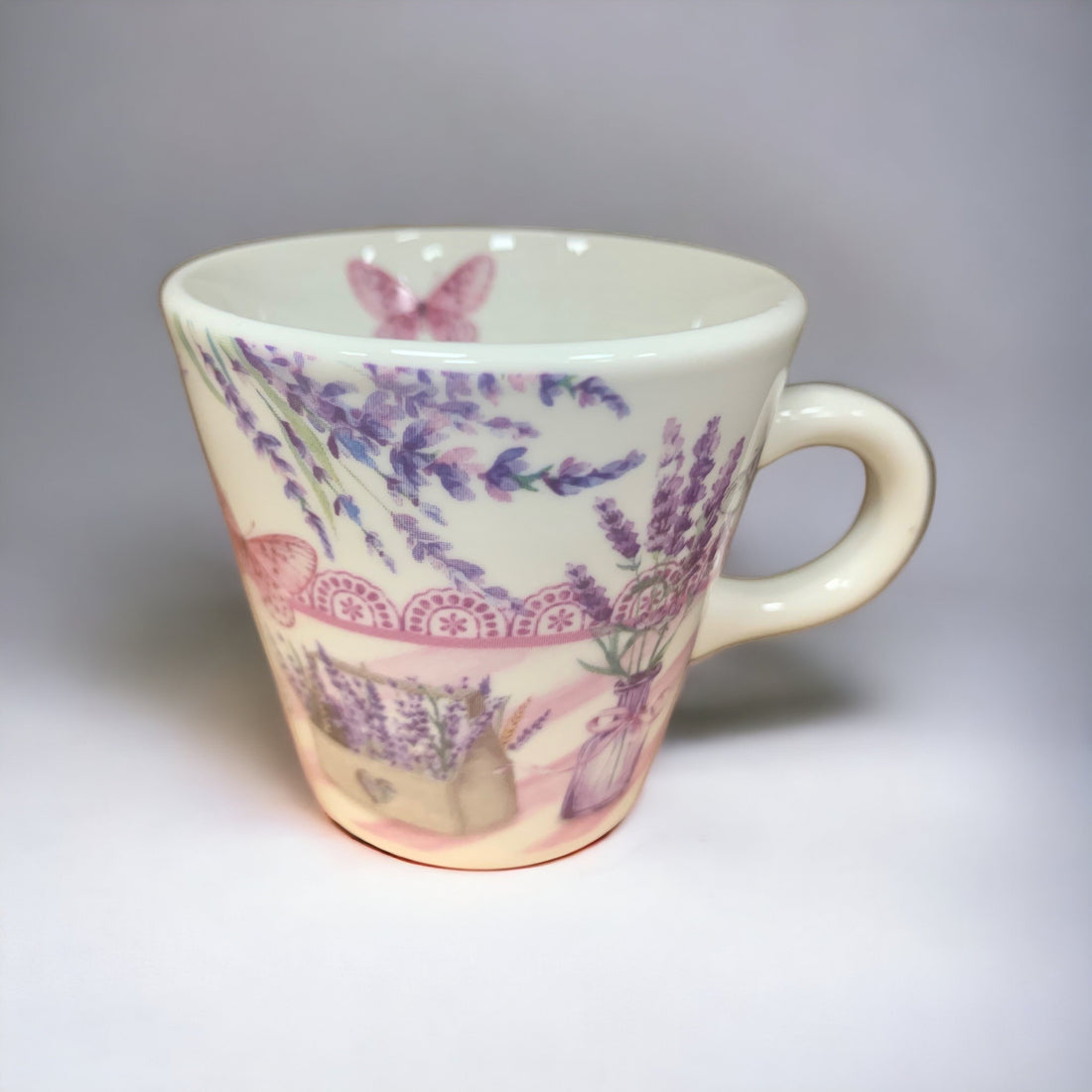 Tazzina da caffè decoro Lavanda