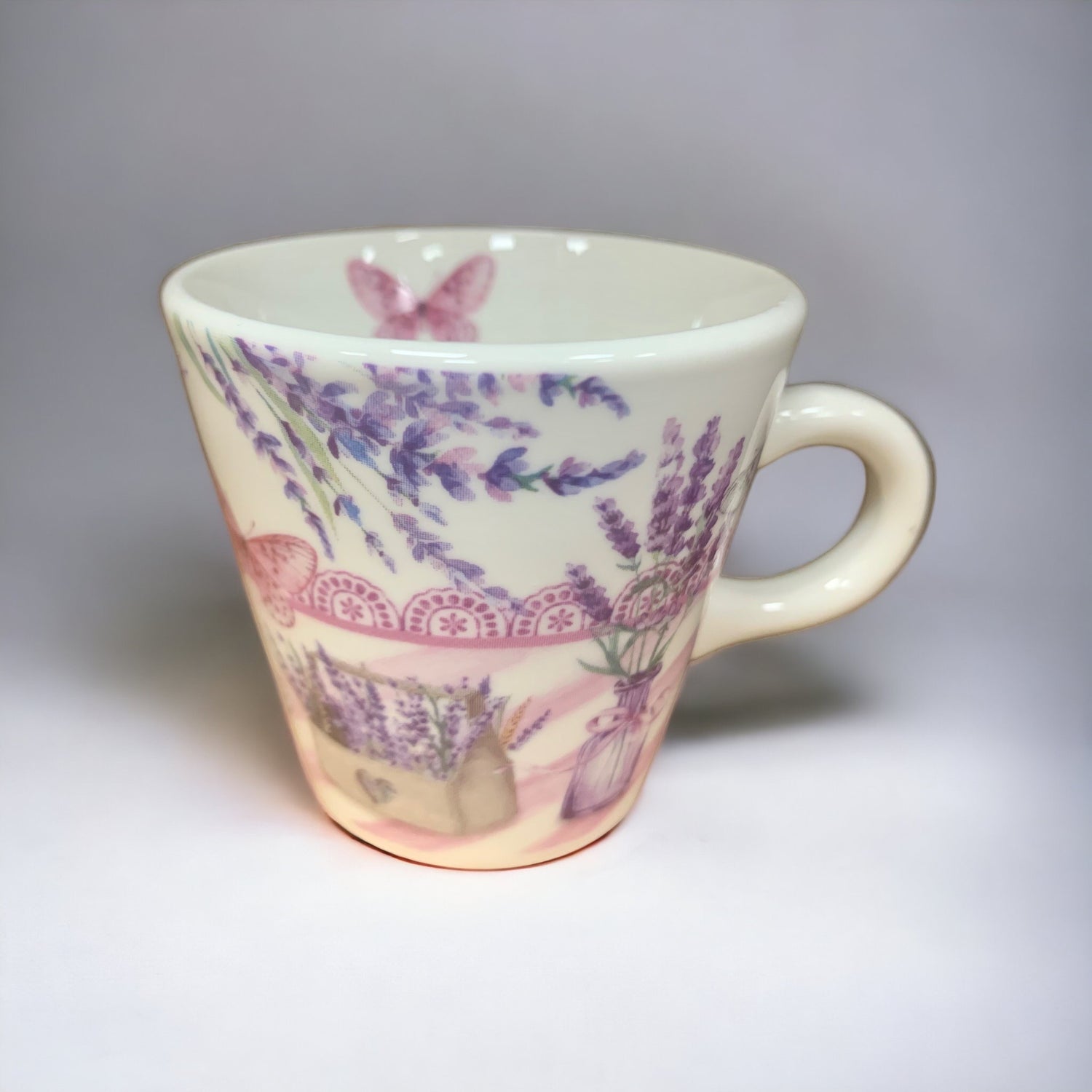 Tazzina da caffè decoro Lavanda