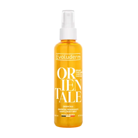 Acqua Profumata e Scintillante Corpo e Capelli Evoluderm – Fragranza Orientale 200 ml