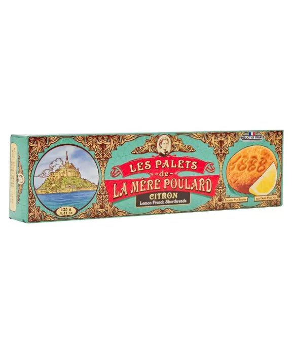 Les Palets Citron biscotti di frolla al limone La Mere Poulard