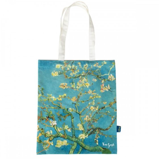 Shopper in cotone Mandorlo in Fiore di Van Gogh