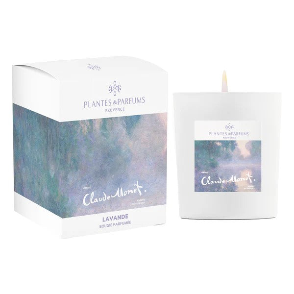 Candela vegetale 180 gr. Edizione Limitata Claude Monet Lavanda