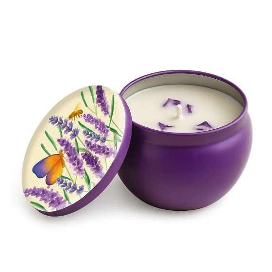 Candela vegetale profumata lavande Aquerelle Enesco