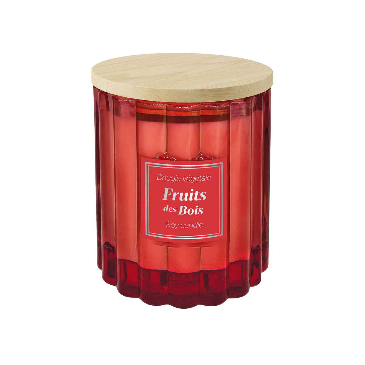 Candela vegetale profumazione Frutti di Bosco