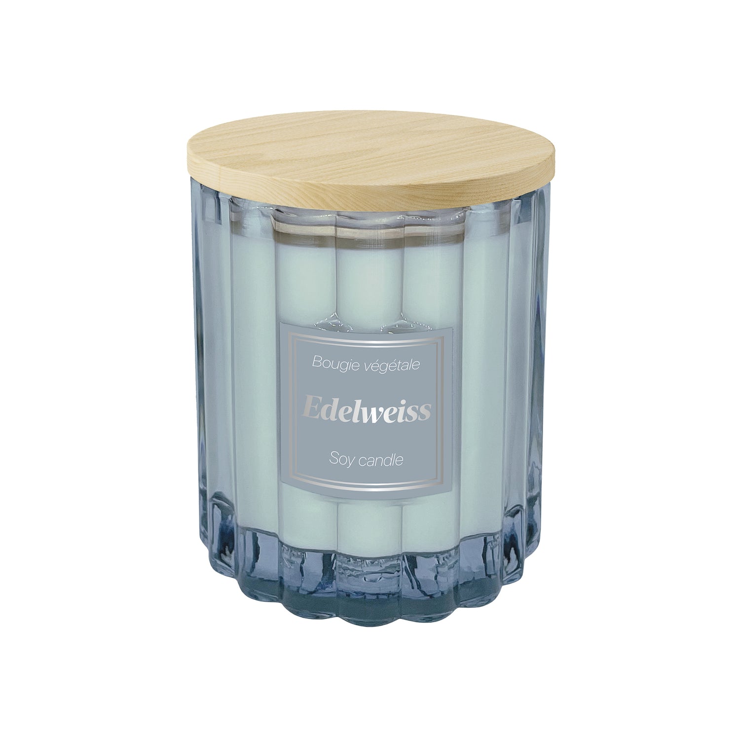 Candela vegetale profumazione Edelweiss