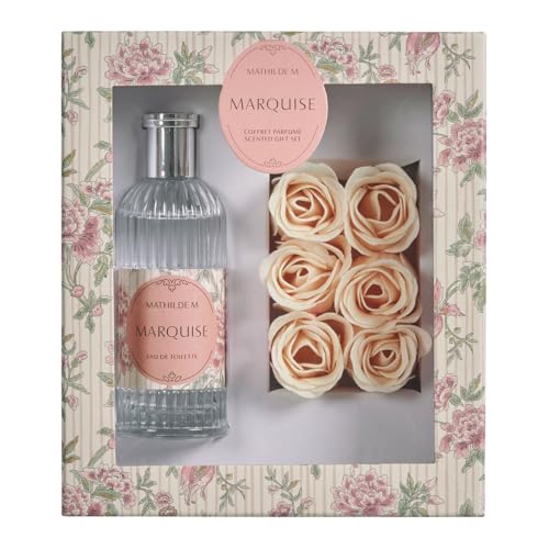 Cofanetto Eau de Toilette 100 ML e rose di sapone profumate - Marquise