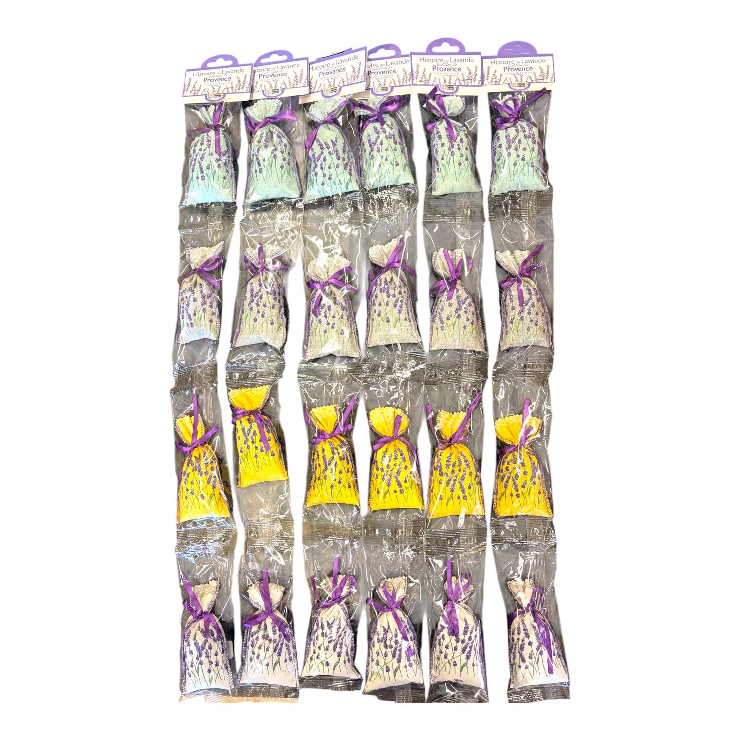 Confezione regalo 4 sacchetti di fiori di Lavandin