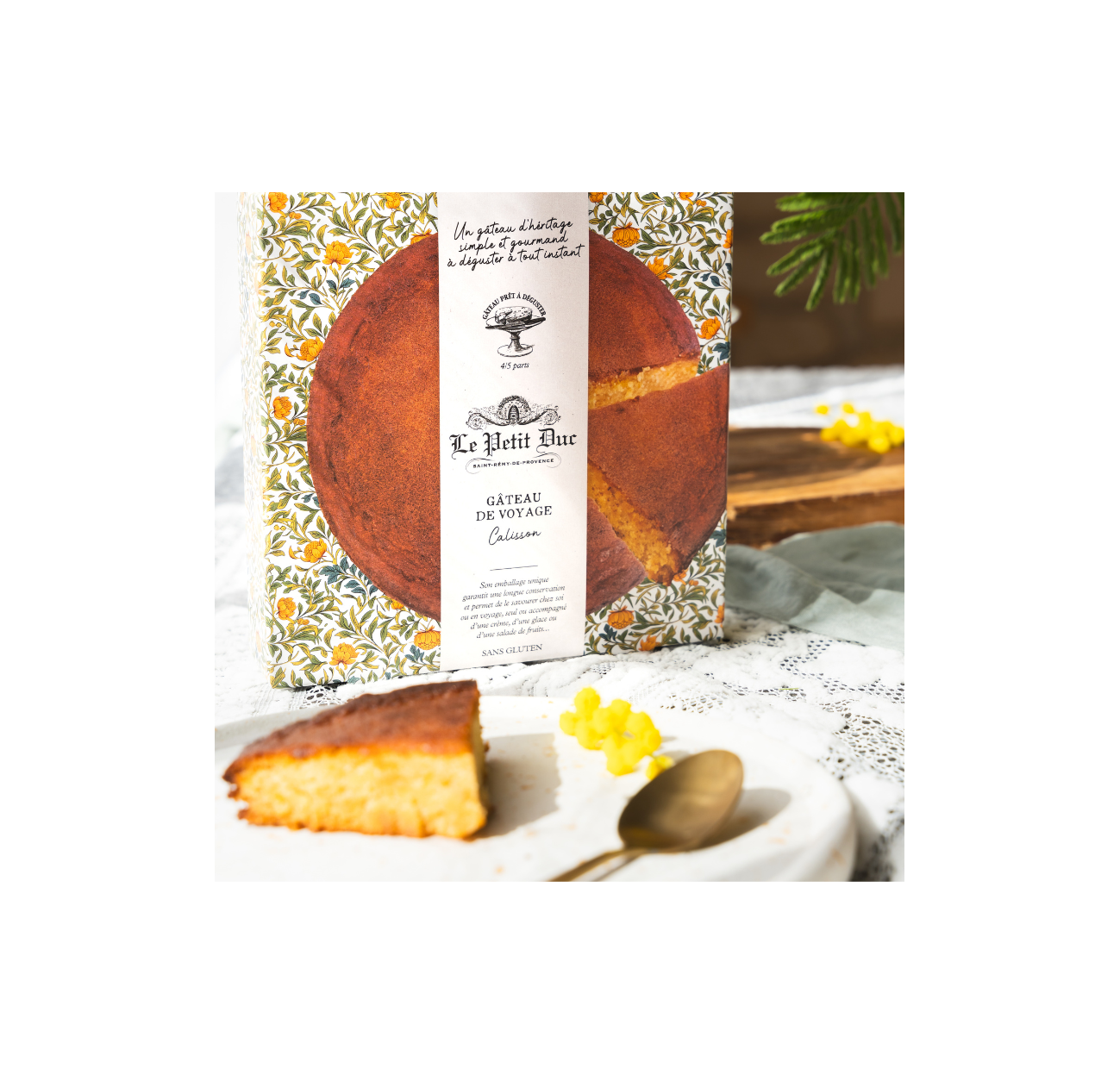 Gateau Calisson Biscuiterie de Provence