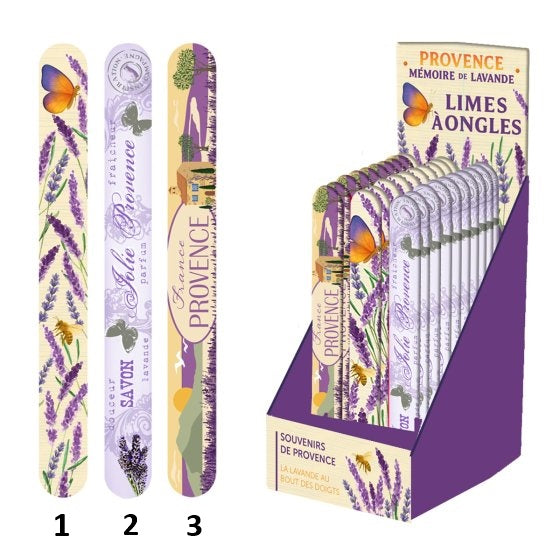 Lime per unghie Serie Lavanda Enesco