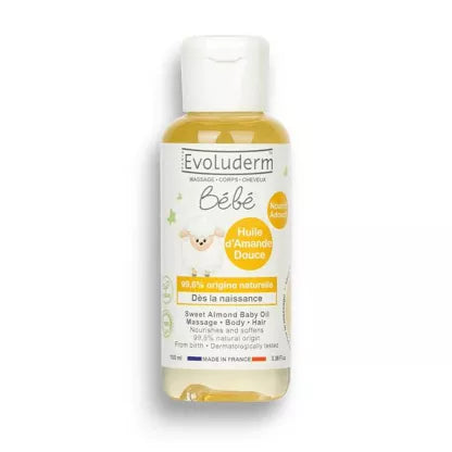 Olio di mandorle dolci per neonati - 100 ml