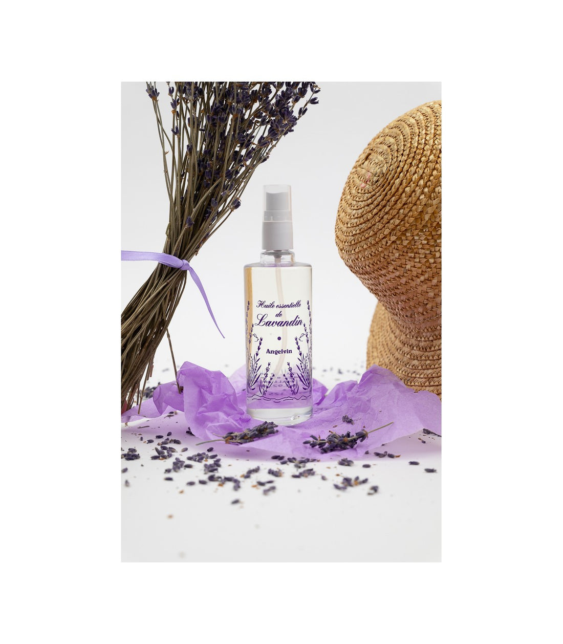 Olio essenziale di Lavandin Angelvin 125 ml e 250 ml con vaporizzatore
