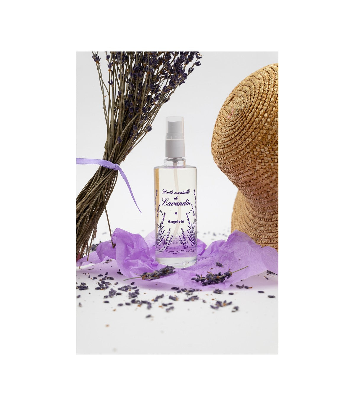 Olio essenziale di Lavandin Angelvin 125 ml e 250 ml con vaporizzatore