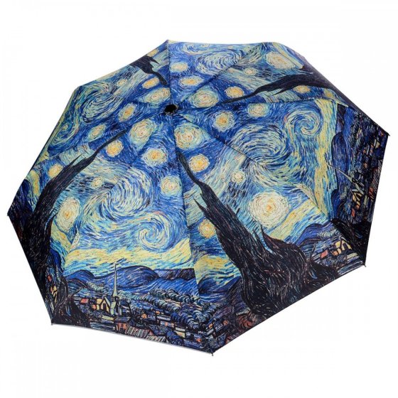 Ombrello la Notte Stellata di Van Gogh