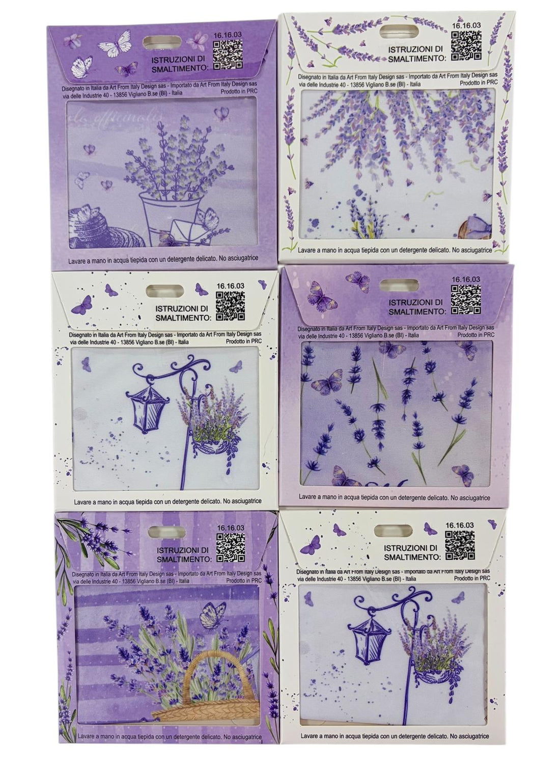 Panno in microfibra per occhiali e schermi con stampa LAVANDA