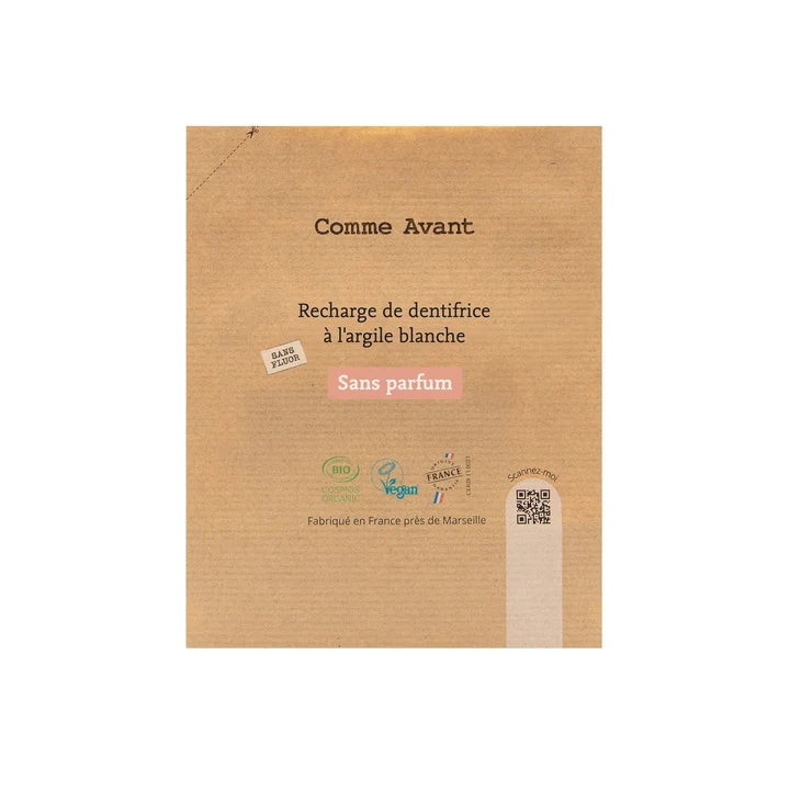 Ricariche per dentifricio Comme Avant 180 gr.