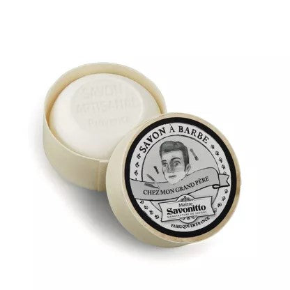 Sapone da barba Maitre Savonnitto in scatola di legno 100 gr.