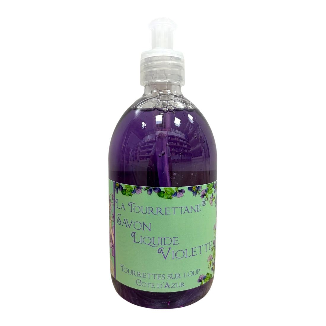 Sapone Liquido alla Violetta con Erogatore  Les Violettes de Tourrettes 500 ml