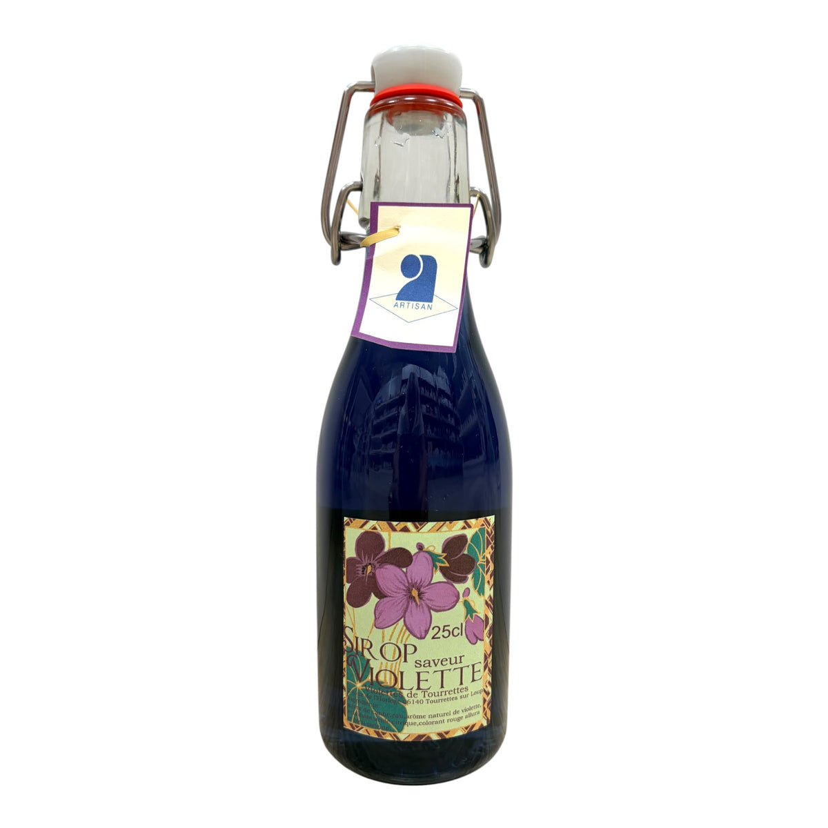 Sciroppo Artigianale alla Violetta  Les Violettes de Tourrettes 25 cl
