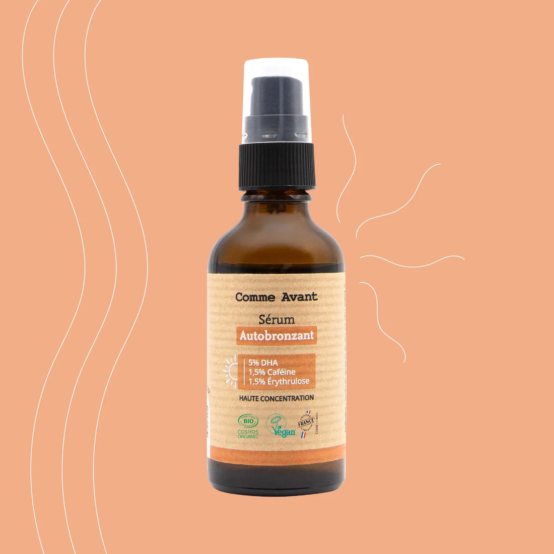 Siero autoabbronzante naturale Comme Avant