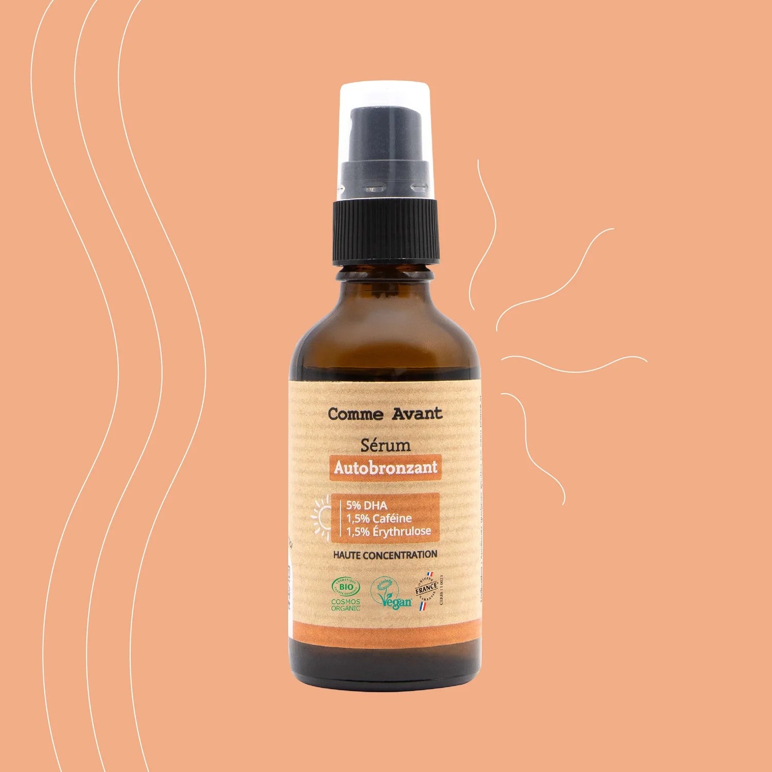 Siero autoabbronzante naturale Comme Avant