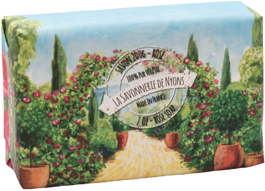 Sapone alla Rosa 200 gr. Collezione Acquerello