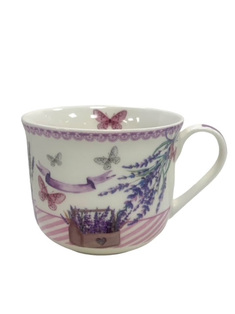 Tazza da colazione decoro Lavanda