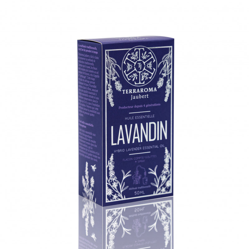 Olio essenziale di Lavandin Terraroma formato da 10 ml e 50 ml