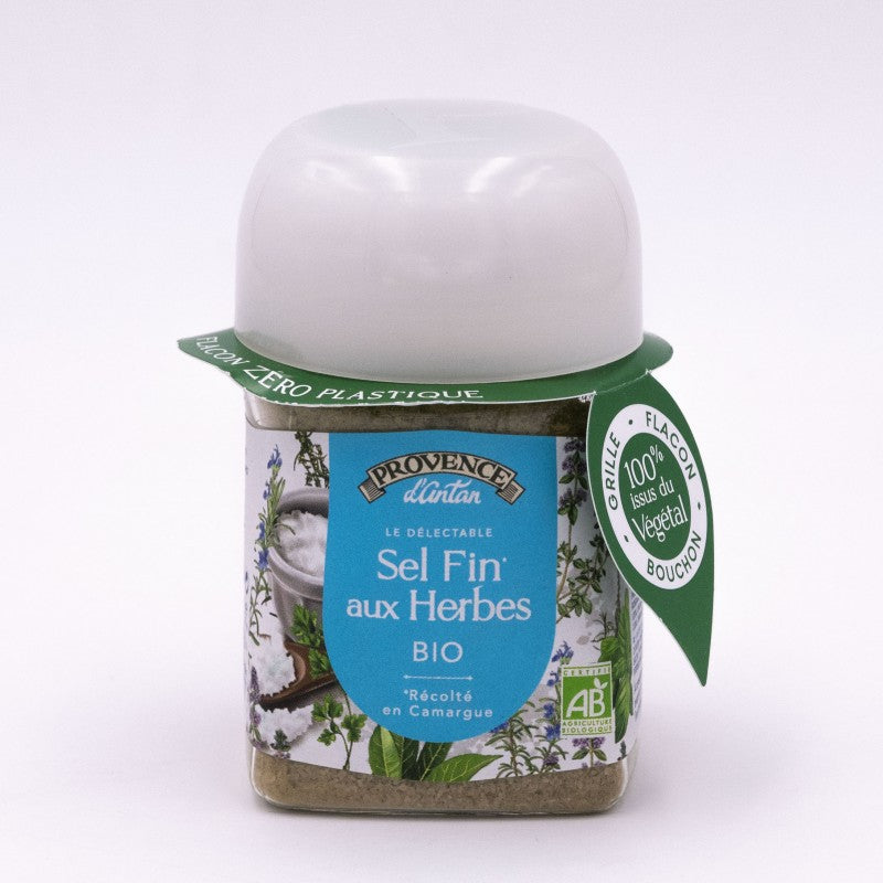 Camargue fine salt with organic herbs